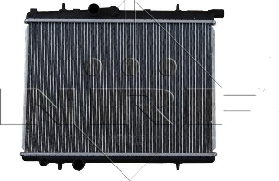 NRF 509524 - Радиатор, охлаждение двигателя autosila-amz.com