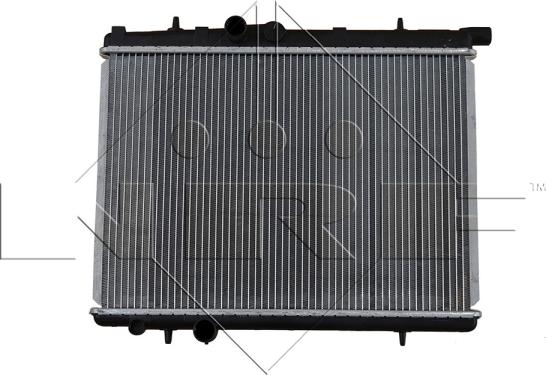 NRF 509525 - Радиатор, охлаждение двигателя autosila-amz.com