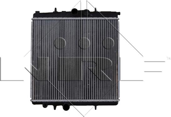 NRF 509523 - Радиатор, охлаждение двигателя autosila-amz.com