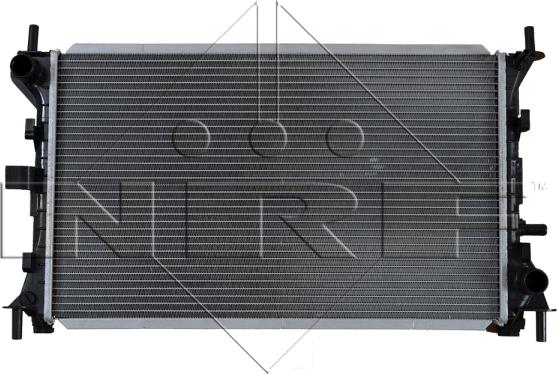 NRF 509638 - Радиатор, охлаждение двигателя autosila-amz.com