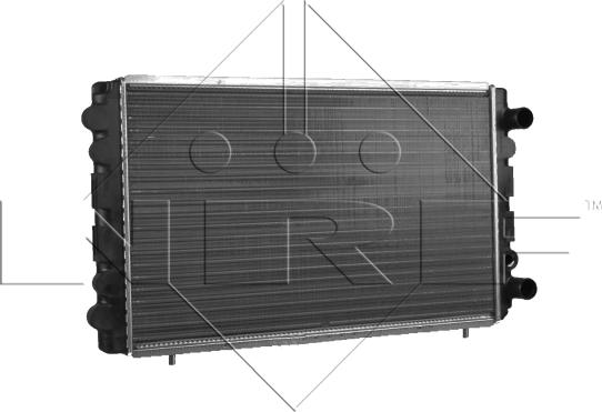 NRF 50403 - Радиатор, охлаждение двигателя autosila-amz.com