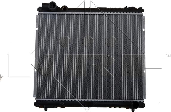 NRF 50433 - Радиатор, охлаждение двигателя autosila-amz.com