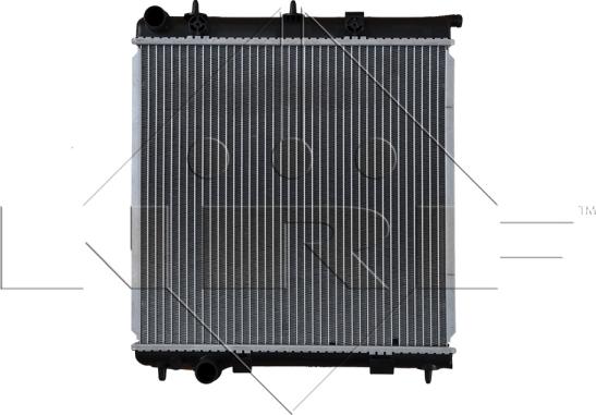 NRF 50429 - Радиатор, охлаждение двигателя autosila-amz.com
