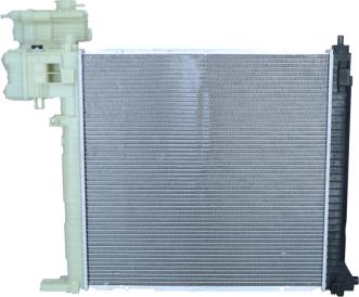 NRF 50598 - Радиатор, охлаждение двигателя autosila-amz.com
