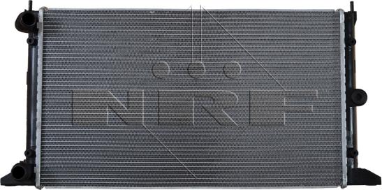 NRF 50592 - Радиатор, охлаждение двигателя autosila-amz.com