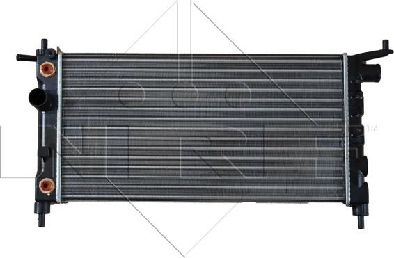 NRF 50552 - Радиатор, охлаждение двигателя autosila-amz.com