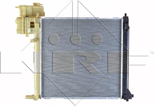 NRF 50582 - Радиатор, охлаждение двигателя autosila-amz.com