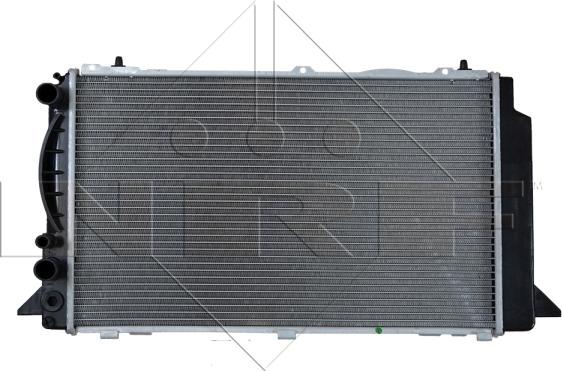 NRF 50527 - Радиатор, охлаждение двигателя autosila-amz.com