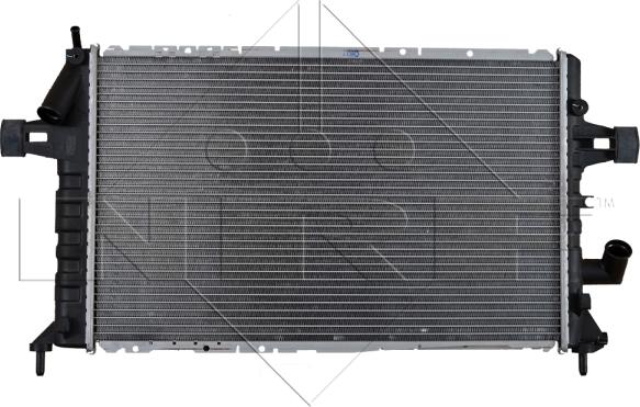 NRF 506616 - Радиатор, охлаждение двигателя autosila-amz.com