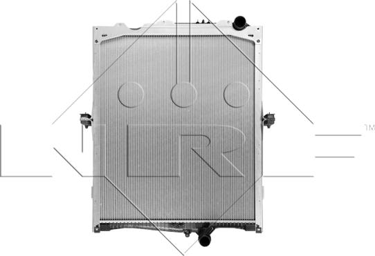 NRF 50191 - Радиатор для грузовиков Вольво FH(4) и Рено евро 6 (1015x910x52) autosila-amz.com