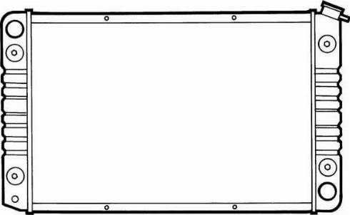 NRF 50316 - Радиатор, охлаждение двигателя autosila-amz.com