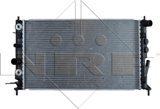 NRF 50218 - Радиатор, охлаждение двигателя autosila-amz.com