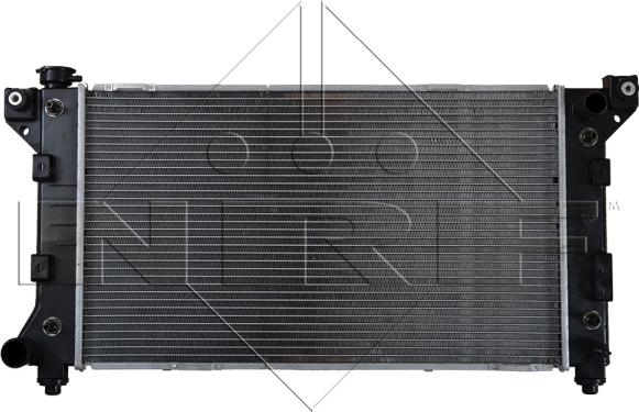 NRF 50237 - Радиатор, охлаждение двигателя autosila-amz.com