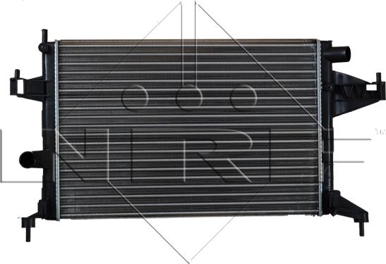 NRF 519596 - Радиатор, охлаждение двигателя autosila-amz.com