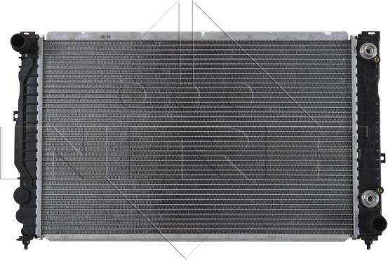 NRF 519504 - Радиатор, охлаждение двигателя autosila-amz.com