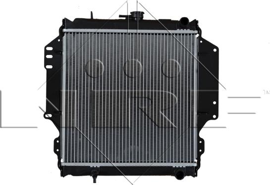 NRF 513161 - Радиатор, охлаждение двигателя autosila-amz.com