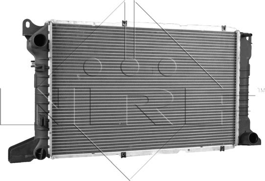 NRF 517373 - Радиатор, охлаждение двигателя autosila-amz.com