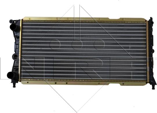 NRF 58956 - Радиатор, охлаждение двигателя autosila-amz.com