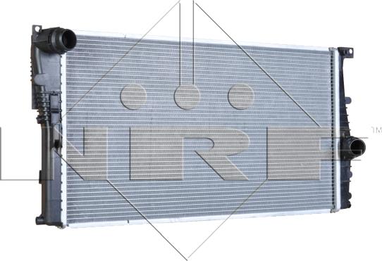 NRF 58410 - Радиатор, охлаждение двигателя autosila-amz.com