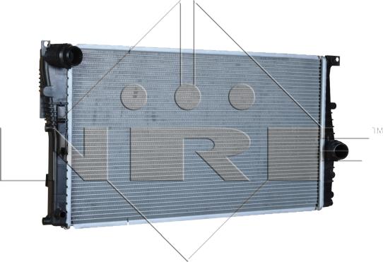 NRF 58411 - Радиатор, охлаждение двигателя autosila-amz.com