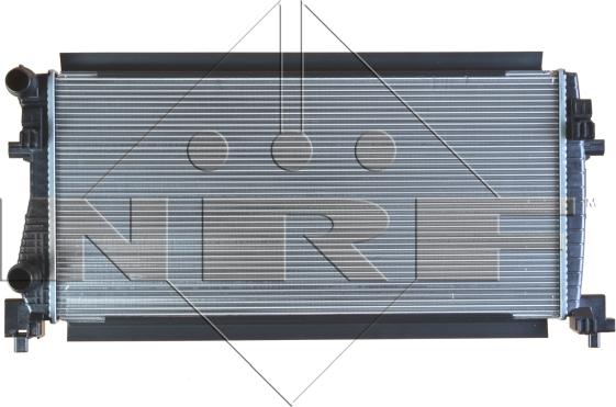 NRF 58438 - Радиатор, охлаждение двигателя autosila-amz.com