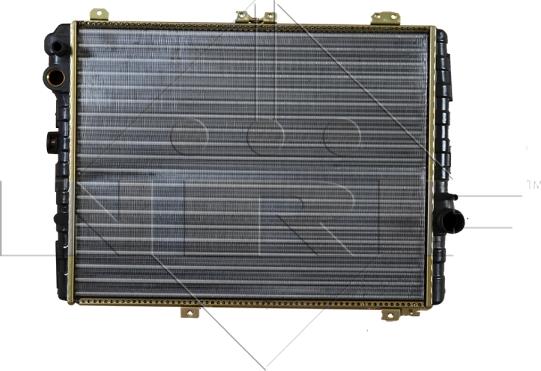 NRF 58579 - Радиатор, охлаждение двигателя autosila-amz.com