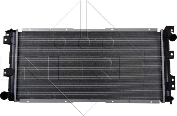NRF 58061 - Радиатор, охлаждение двигателя autosila-amz.com