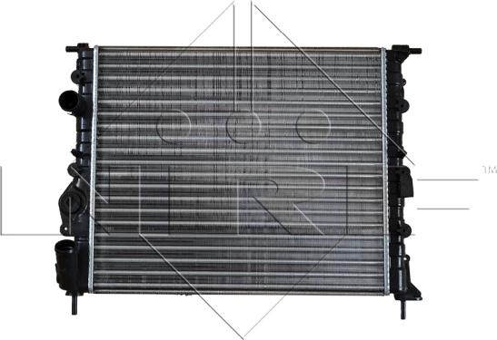 NRF 58023 - Радиатор, охлаждение двигателя autosila-amz.com
