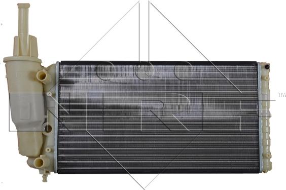 NRF 58072 - Радиатор, охлаждение двигателя autosila-amz.com
