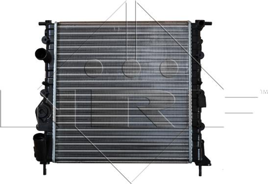 NRF 58196 - Радиатор, охлаждение двигателя autosila-amz.com