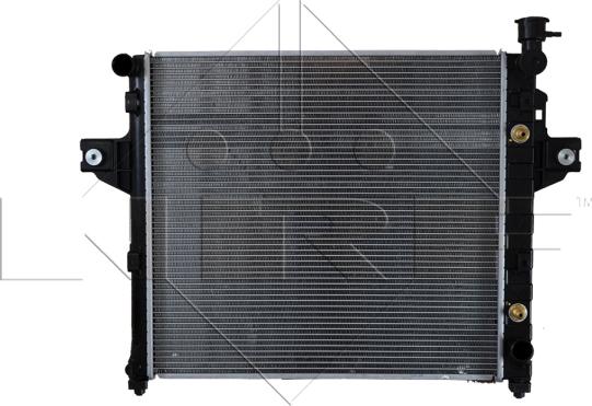 NRF 58113 - Радиатор, охлаждение двигателя autosila-amz.com