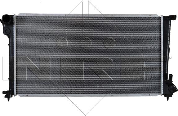 NRF 58189 - Радиатор, охлаждение двигателя autosila-amz.com