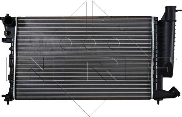 NRF 58183 - Радиатор, охлаждение двигателя autosila-amz.com