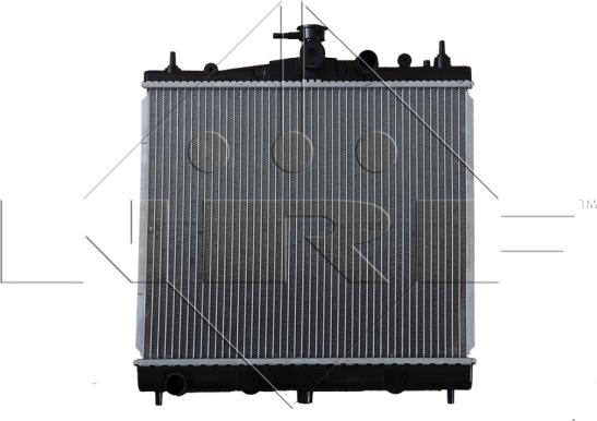 NRF 58187 - Радиатор, охлаждение двигателя autosila-amz.com