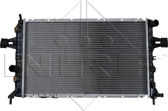 NRF 58178 - Радиатор, охлаждение двигателя autosila-amz.com