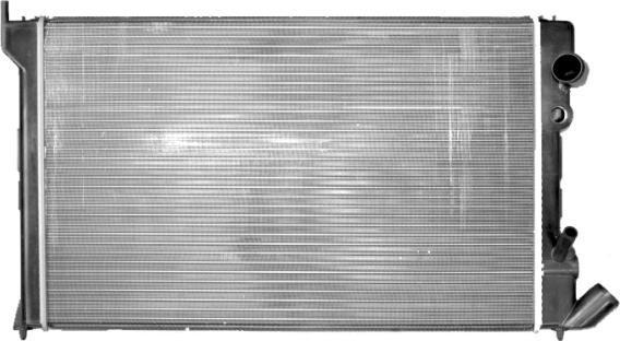 NRF 58813 - Радиатор, охлаждение двигателя autosila-amz.com