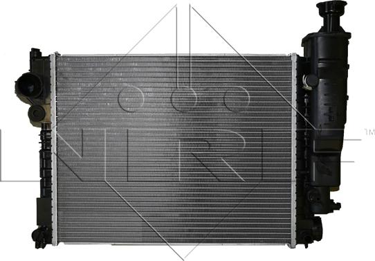 NRF 58886 - Радиатор, охлаждение двигателя autosila-amz.com