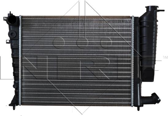NRF 58823 - Радиатор, охлаждение двигателя autosila-amz.com