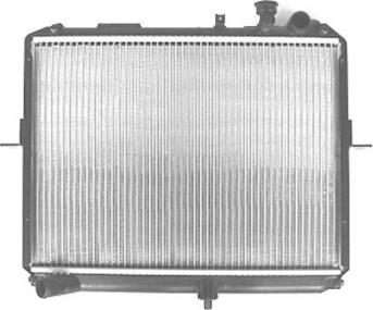 NRF 58395 - Радиатор, охлаждение двигателя autosila-amz.com