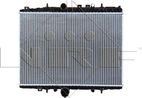 NRF 58341 - Радиатор, охлаждение двигателя autosila-amz.com