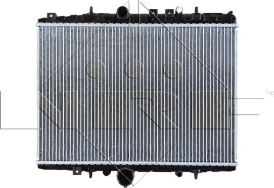NRF 58347 - Радиатор, охлаждение двигателя autosila-amz.com