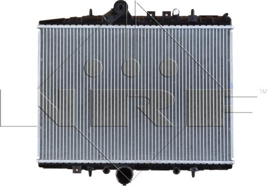 NRF 58351 - Радиатор, охлаждение двигателя autosila-amz.com