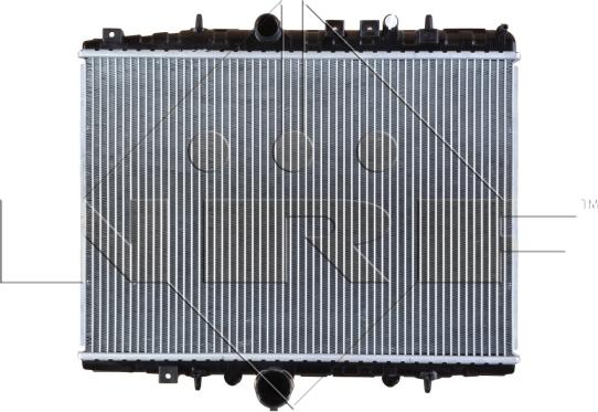 NRF 58352 - Радиатор, охлаждение двигателя autosila-amz.com