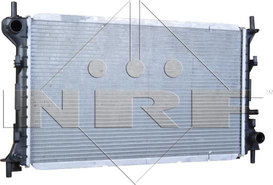 NRF 58375 - радиатор системы охлаждения! АКПП\ Ford Focus 1.6-2.0 16V 98-05 autosila-amz.com