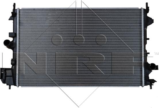 NRF 58204 - Радиатор охлаждения двигателя FIAT Croma 1.9D 06- autosila-amz.com