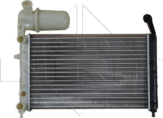 NRF 58755 - Радиатор, охлаждение двигателя autosila-amz.com