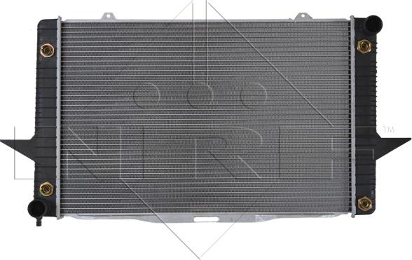 NRF 539509 - Радиатор, охлаждение двигателя autosila-amz.com