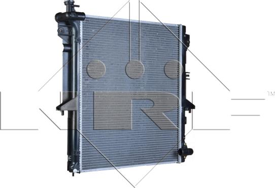 NRF 53907 - Радиатор, охлаждение двигателя autosila-amz.com