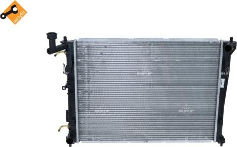 NRF 53931 - Радиатор, охлаждение двигателя autosila-amz.com