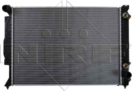 NRF 53444 - Радиатор, охлаждение двигателя autosila-amz.com